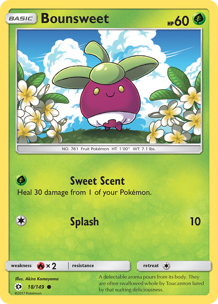 Bounsweet (18/149) [Sun & Moon: Base Set]