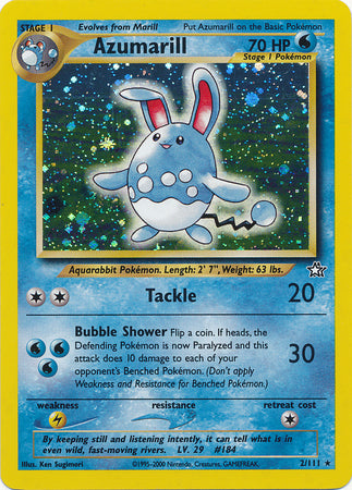 Azumarill (2/111) [Neo Genesis Unlimited]