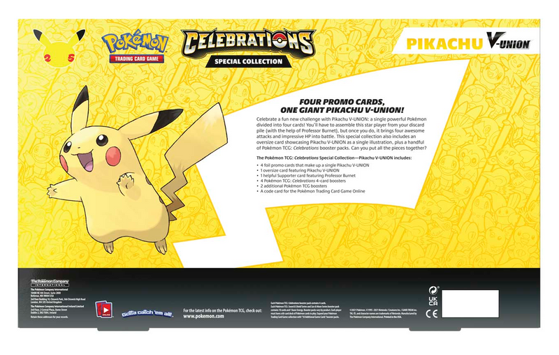 25th anniversary pokemon jumbo cards Celebrations: 25th Anniversary