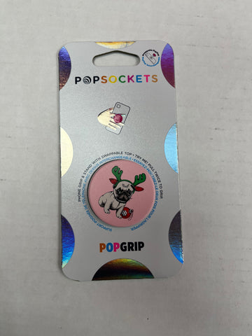 Popsocket - Holiday Pug