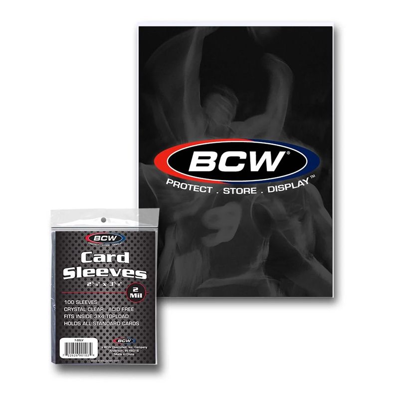 BCW card sleeves